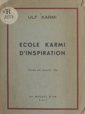 cover image of École Karmi d'inspiration